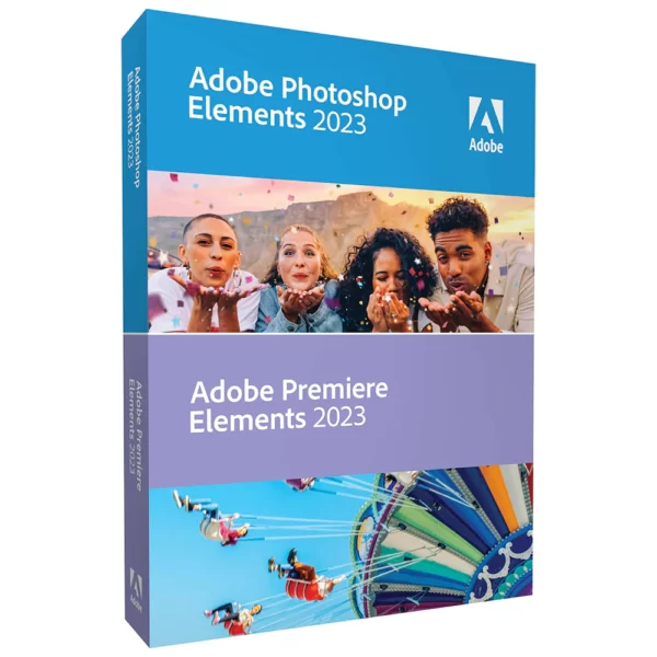 Adobe Photoshop Elements & Premiere Elements 2023 Mac (1 Mac, Perpetual, Global)