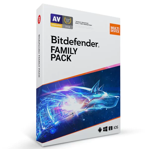 Bitdefender Family Pack (15 Devices, 1 Year, UK)