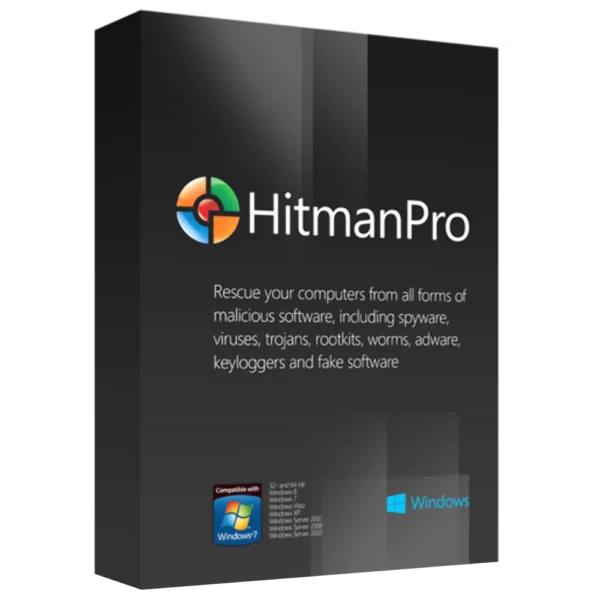 HitmanPro (3 PCs, 1 Year, Global)