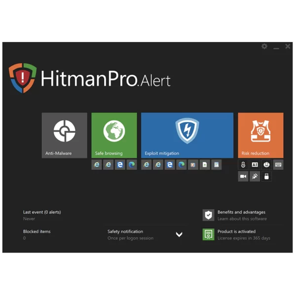 HitmanPro.Alert (1 PC, 1 Year, Global)