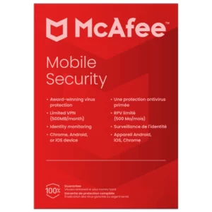 McAfee Mobile Security (1 Android, 1 Year)
