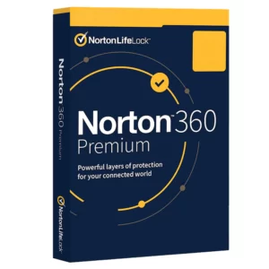 Norton 360 Premium 75 GB Cloud Storage (Non-Subscription) (10 Devices, 1 Year, Europe/UK)