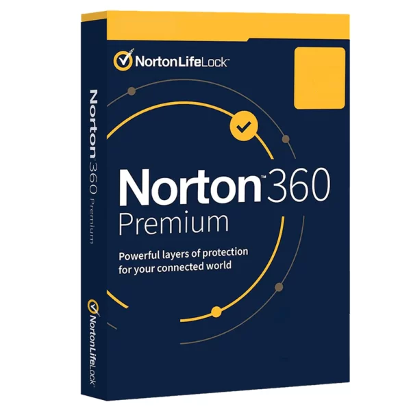 Norton 360 Premium 75 GB Cloud Storage (Subscription) (10 Devices, 1 Year, Norton Empower)