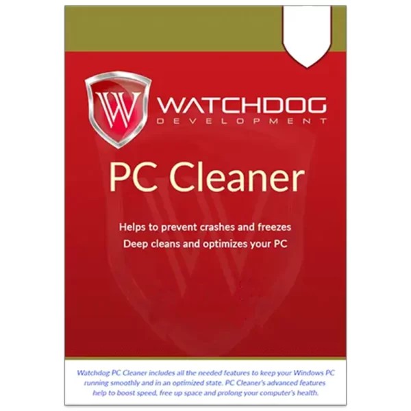 Watchdog PC Cleaner (1 PC, Perpetual, Global)