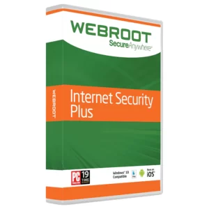 Webroot SecureAnywhere Internet Security Plus (3 Devices, 1 Year, Global)