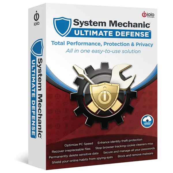 iolo System Mechanic Ultimate Defense (Unlimited PCs, 1 Year, Global)