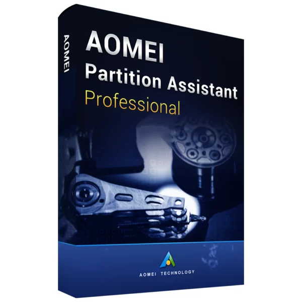 AOMEI Partition Assistant Professional (1 PC, 1 Year, Global)